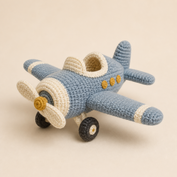 Airplane Amigurumi Crochet Pattern