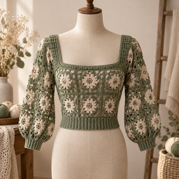 Andromeda Top Crochet Pattern
