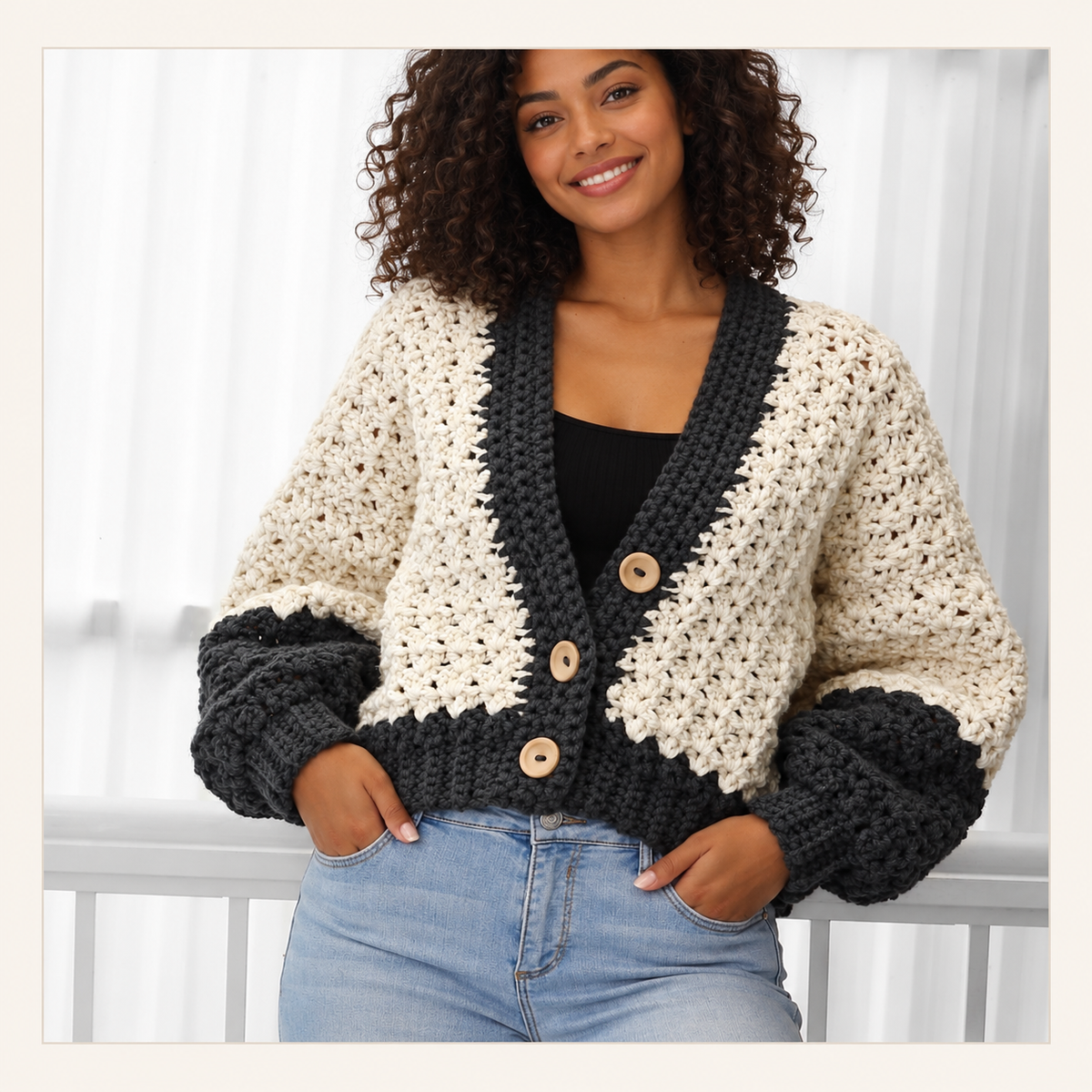 Addison Cardigan Crochet Pattern