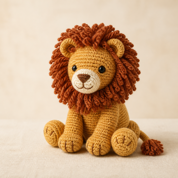 Alan Lion Crochet Pattern
