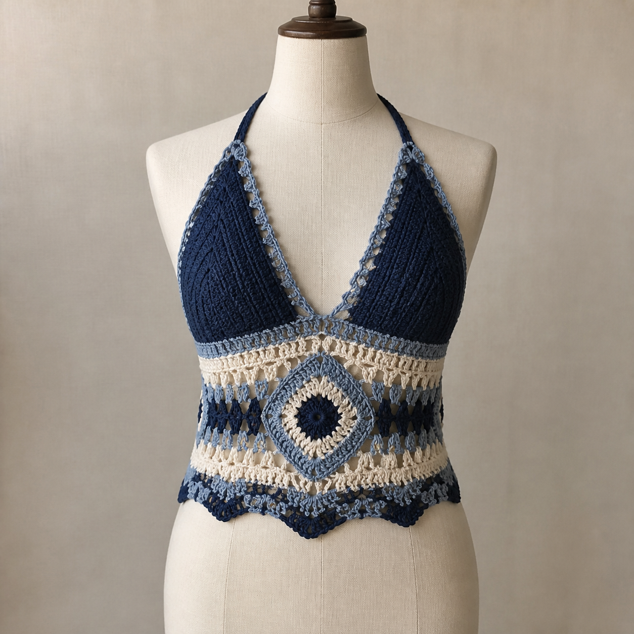 Andromeda Halter Top Crochet Pattern