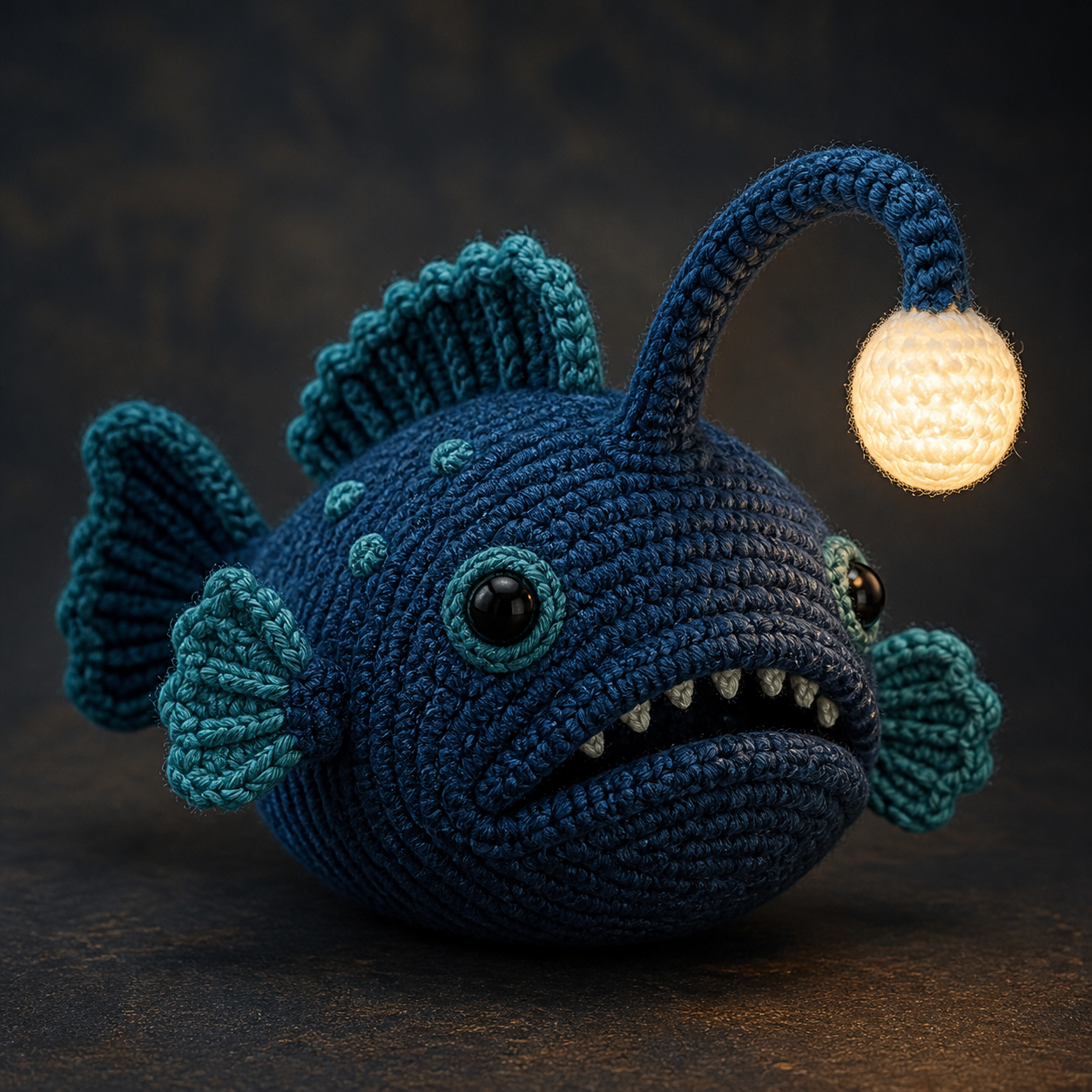 Anglerfish Amigurumi Crochet Pattern