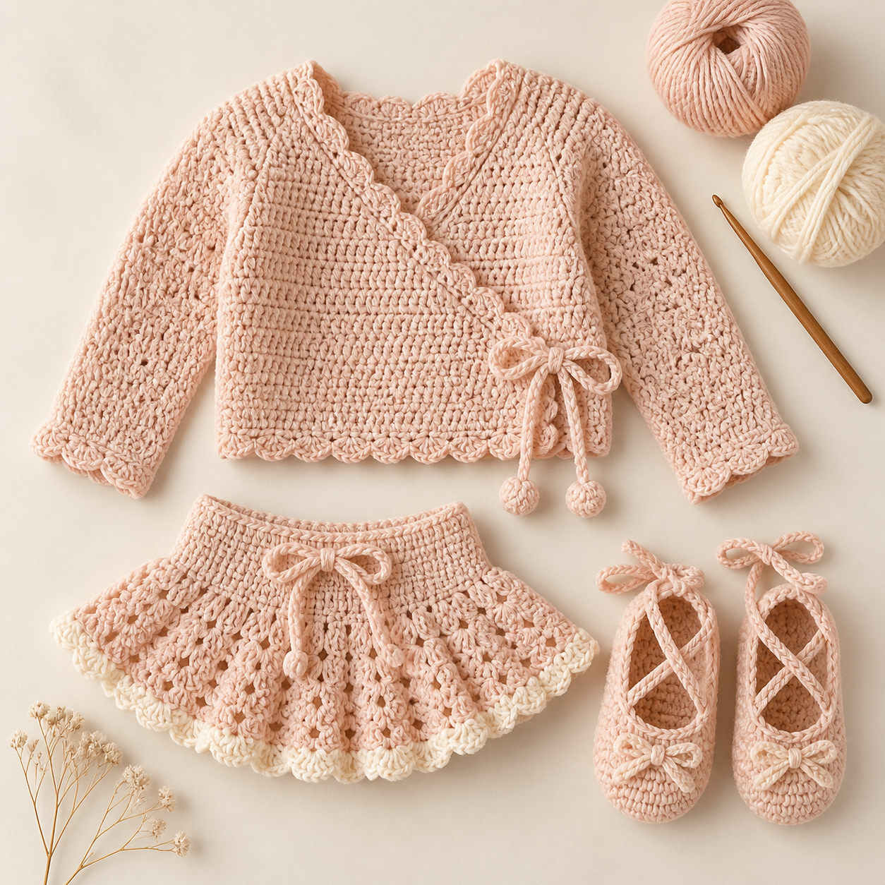 Baby Ballerina Crochet Pattern