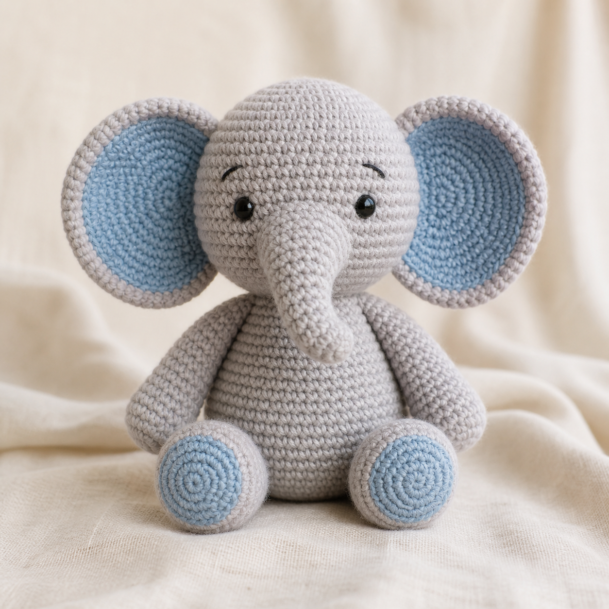 Baby Elephant Crochet Pattern