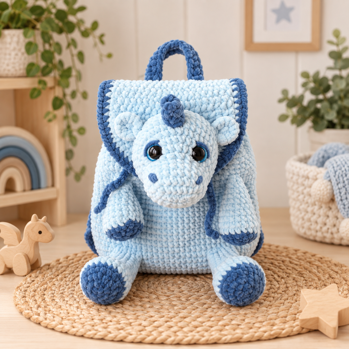 Generated product image - Backpack Dragon