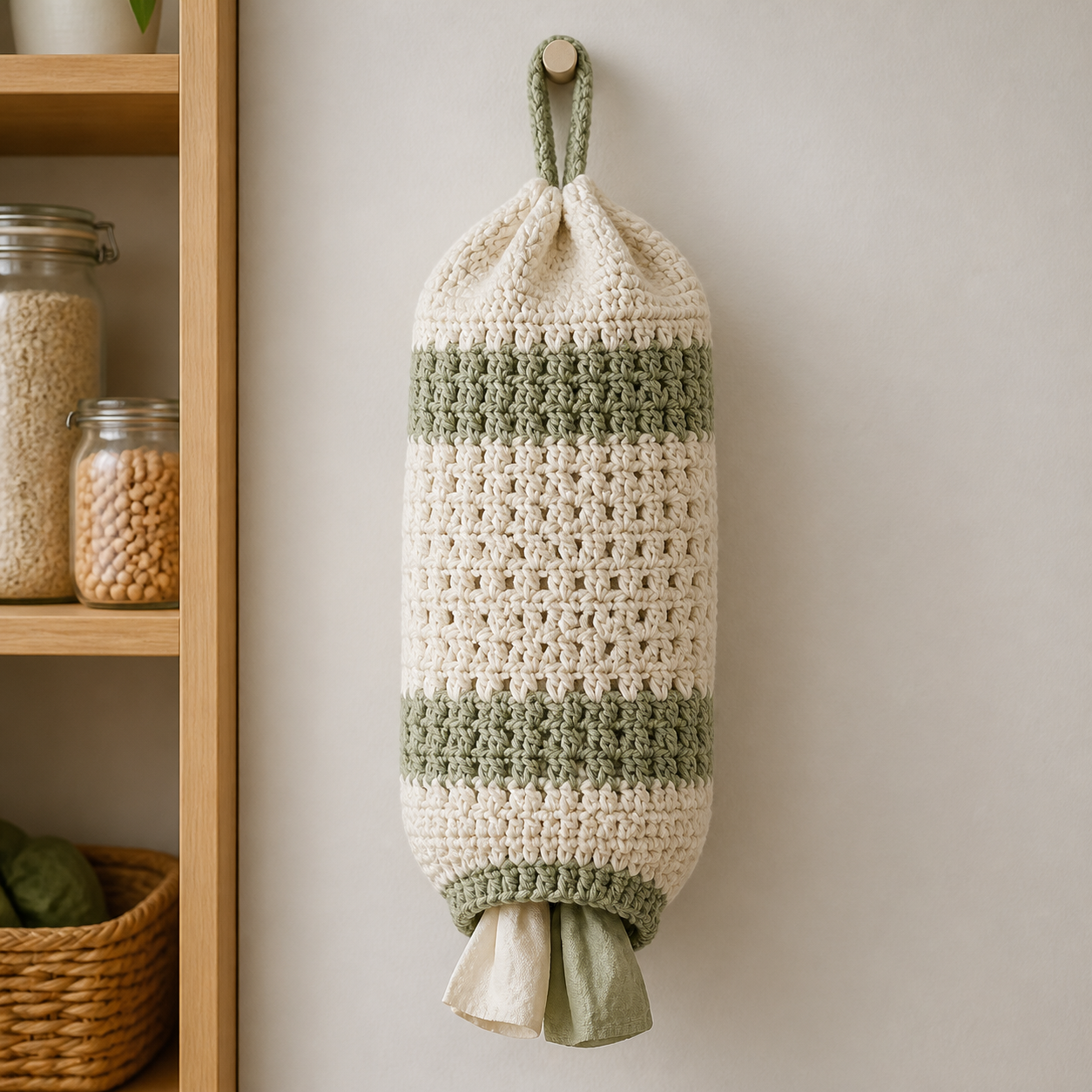 Hanging Bag Organizer Crochet Pattern