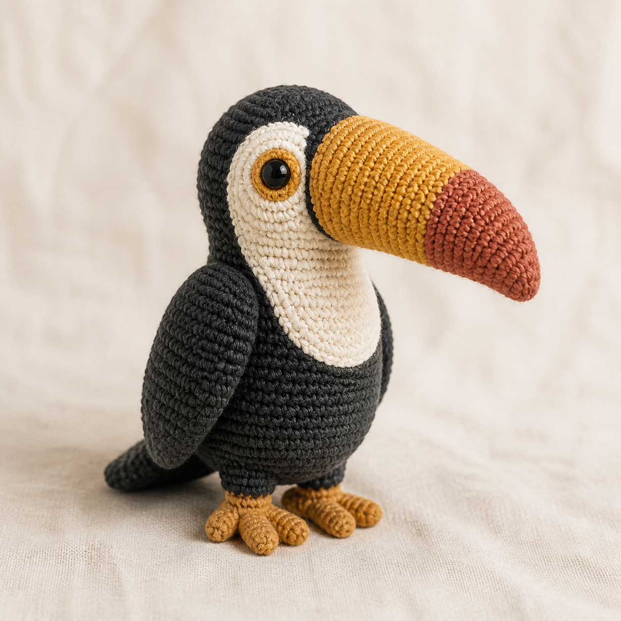 Bird Toucan Crochet Pattern