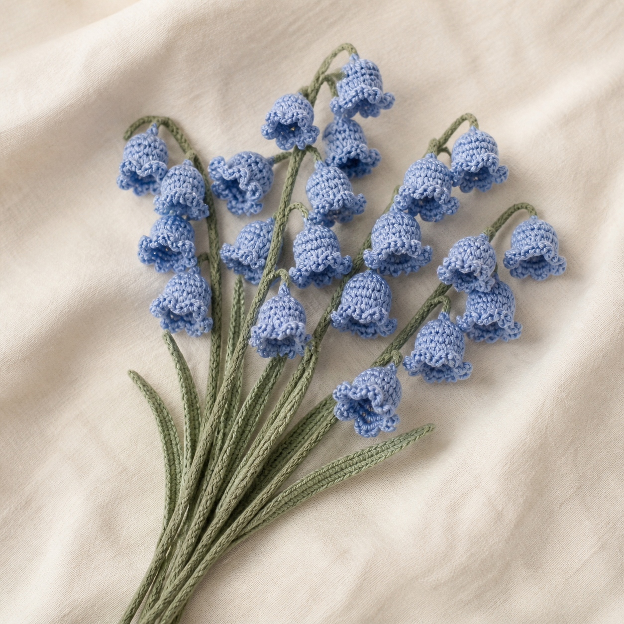 Bluebell Flowers Crochet Pattern