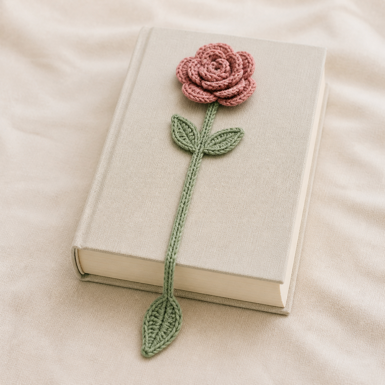 Floral Bookmark Crochet Pattern
