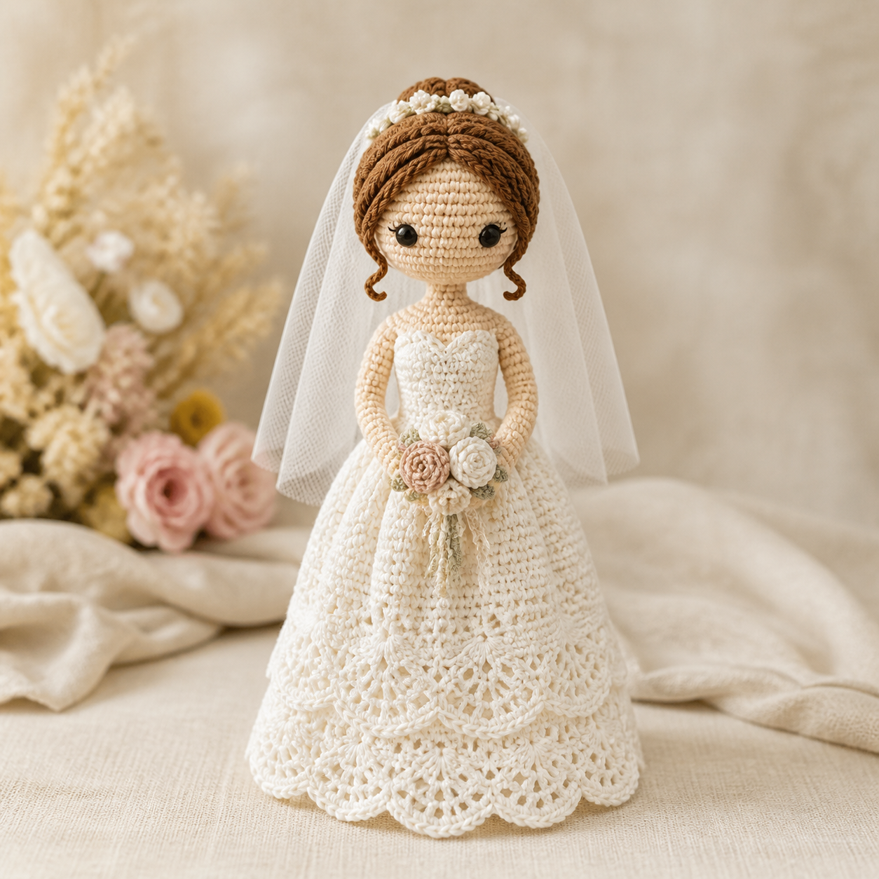 Bride Doll Crochet Pattern