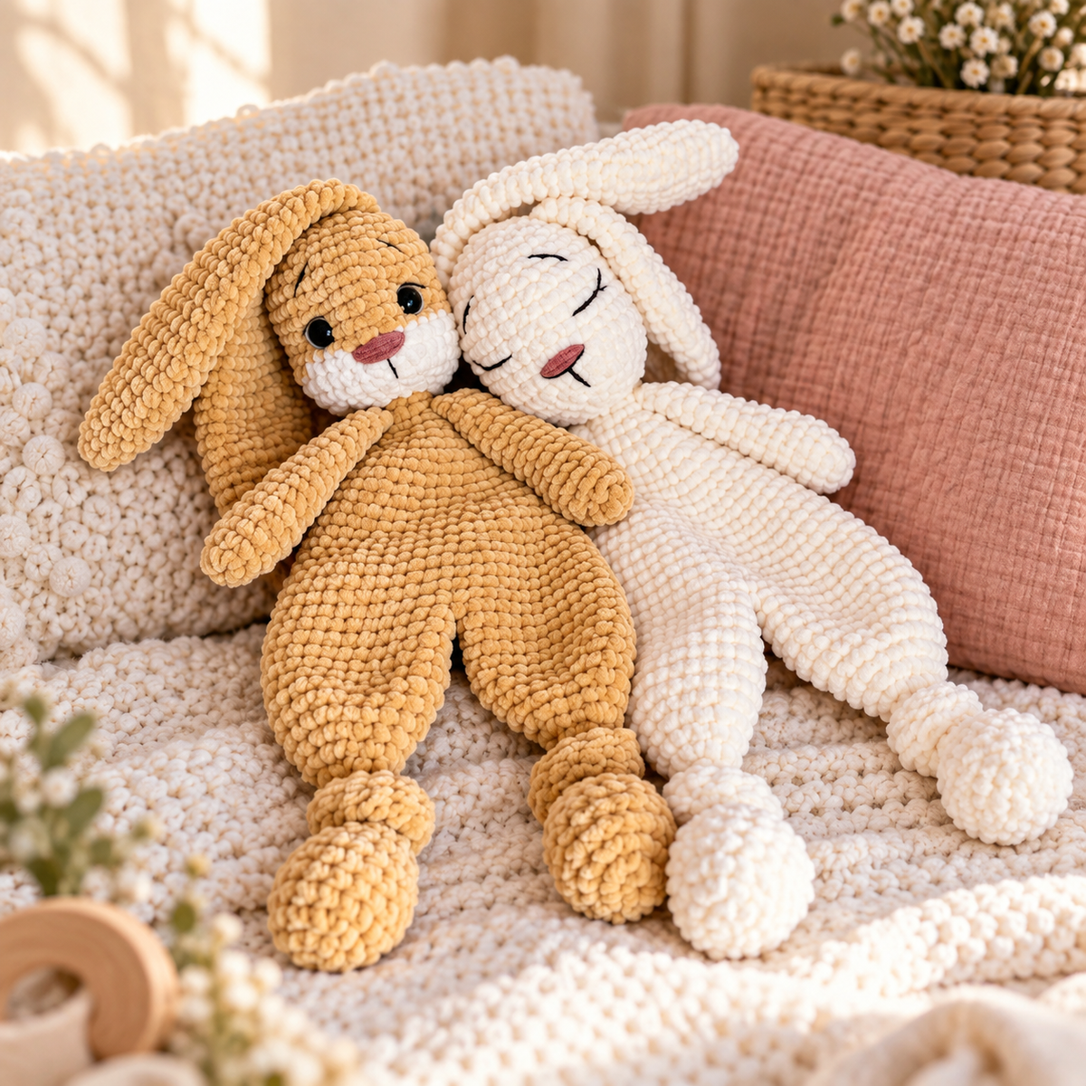 Generated product image - Bunny Snuggling