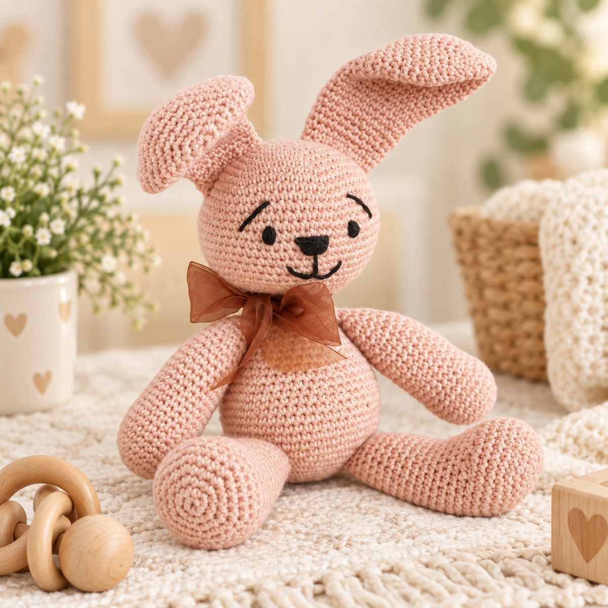 Generated product image - Bunny Stuffed Animal