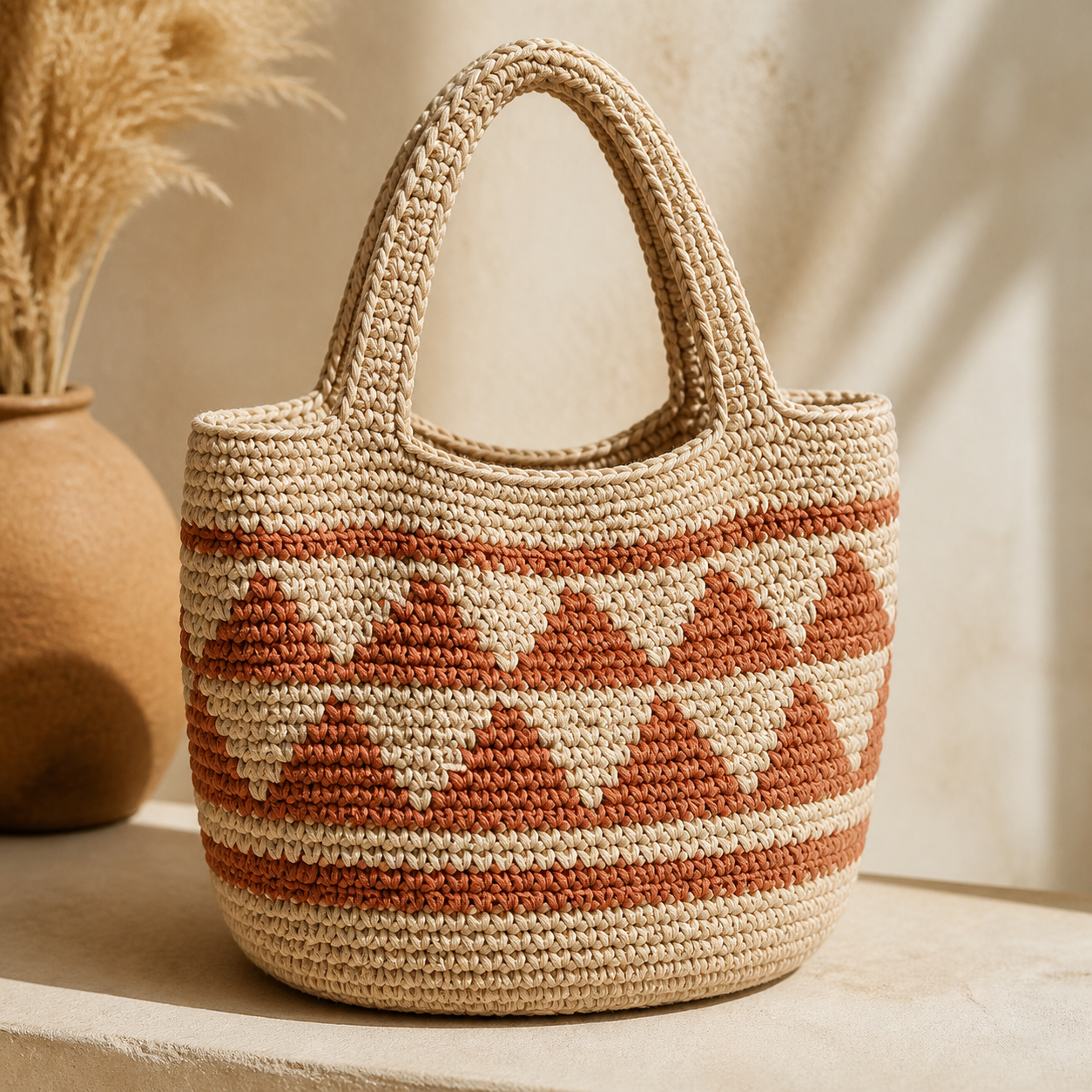 By Your Side Basket Bag Crochet Pattern