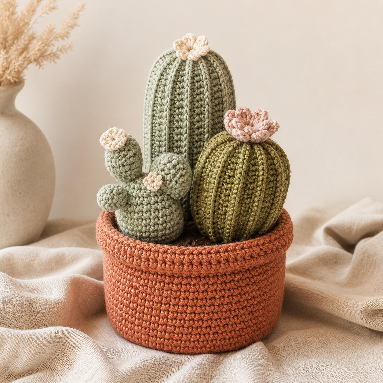 Cactus Bundle Crochet Pattern