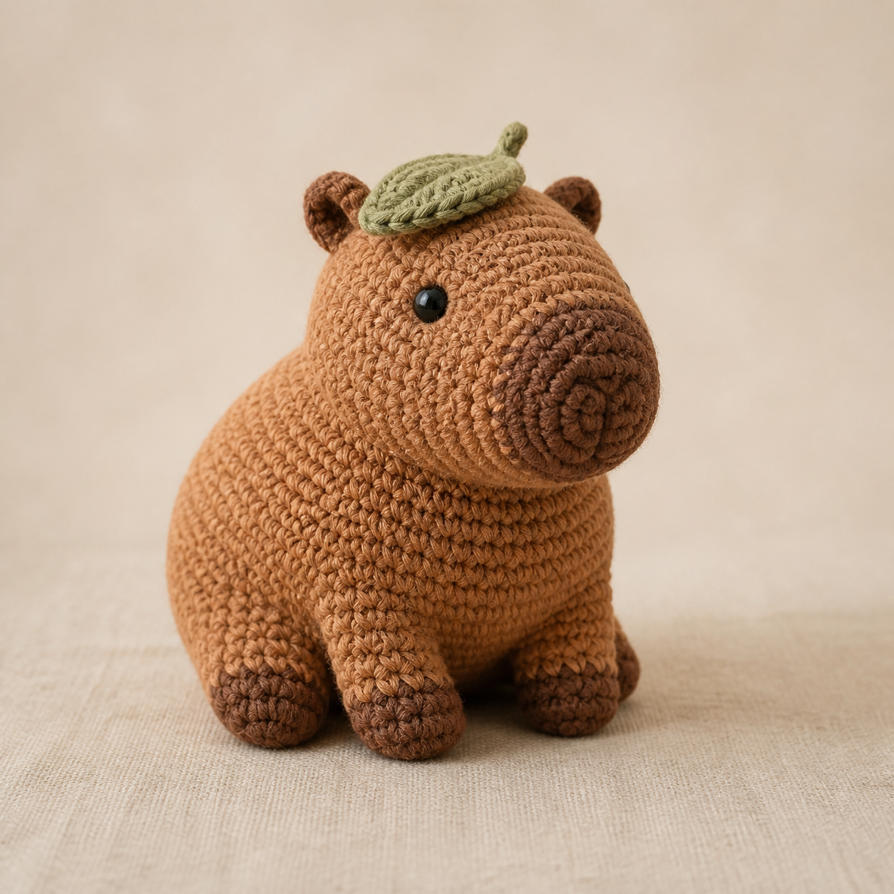 Capybara Crochet Pattern