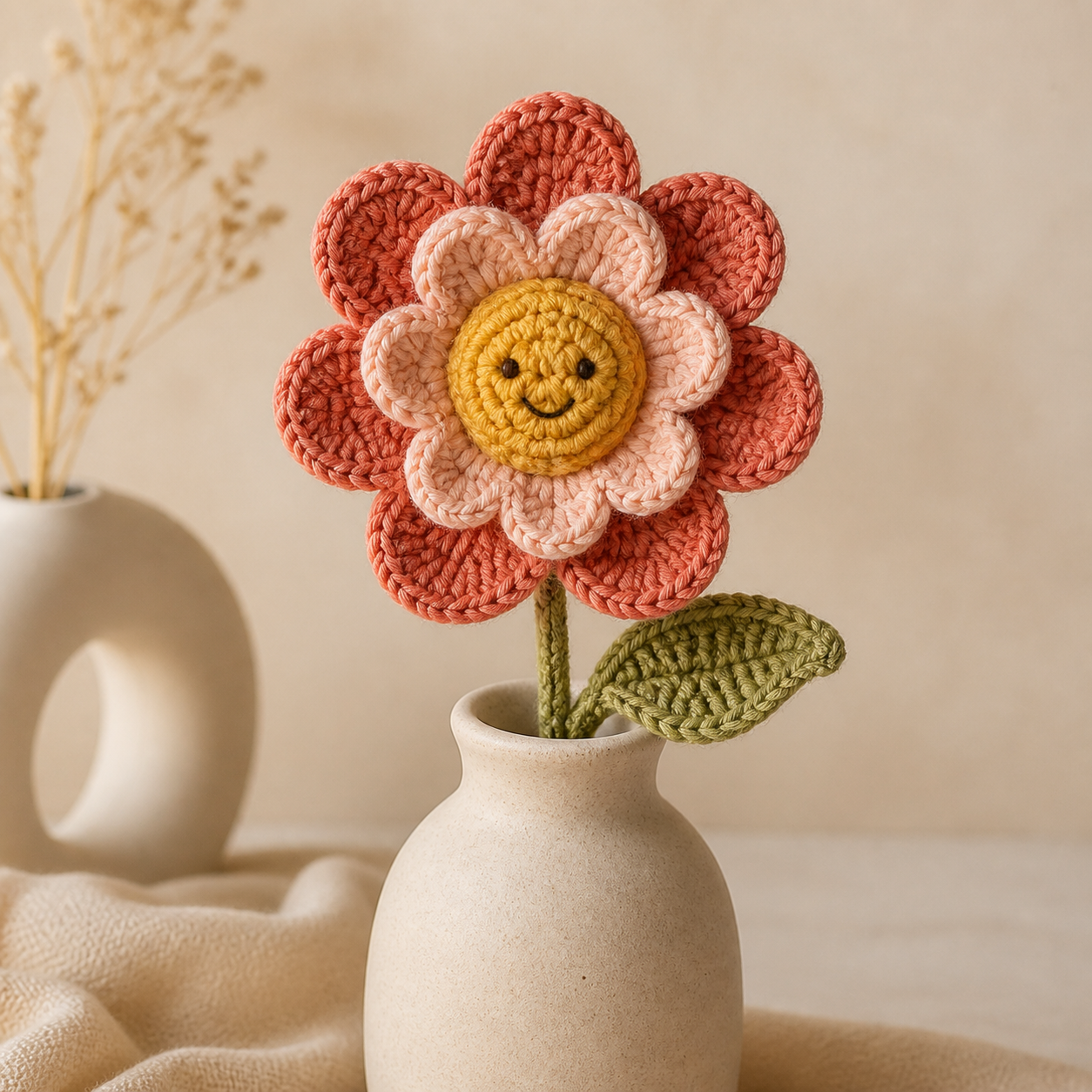 Cheerful Flower Crochet Pattern