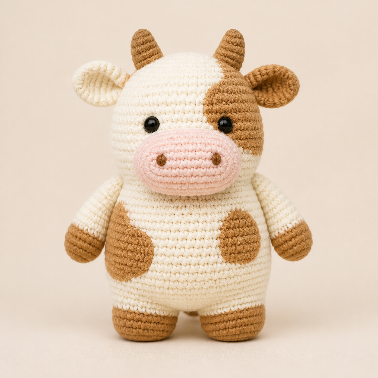 Chubby Cow Amigurumi Crochet Pattern
