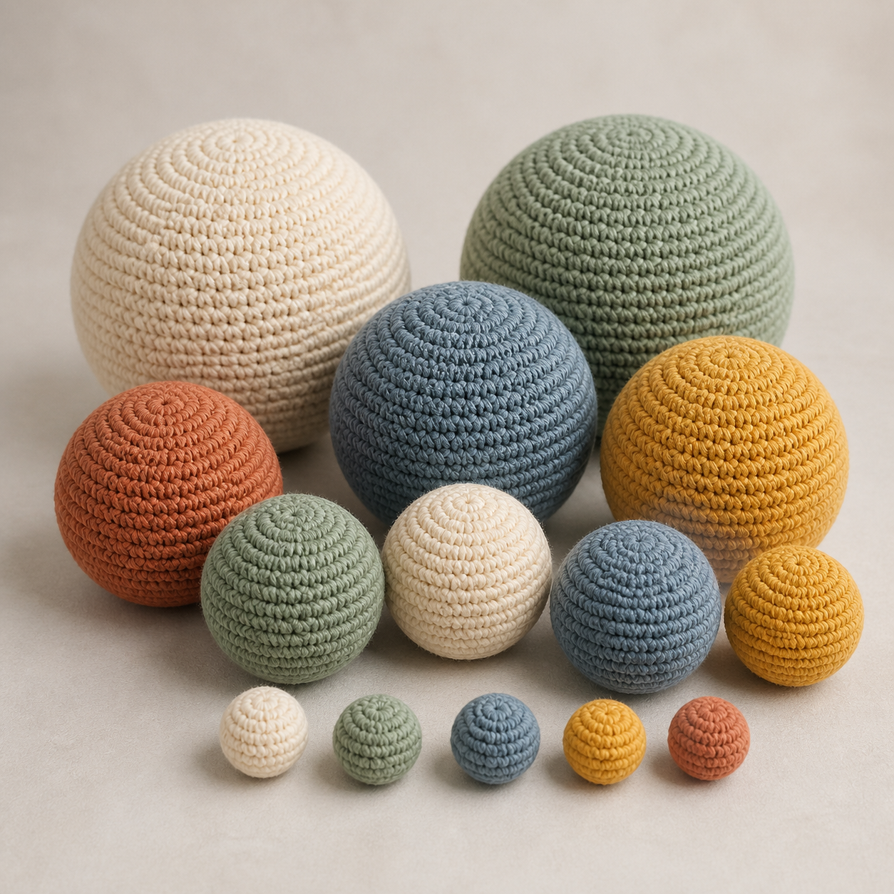Crochet Spheres in Any Size Pattern