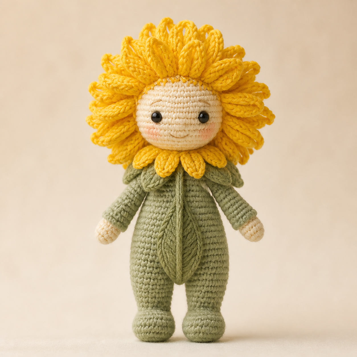 Dandelion Doll Amigurumi Crochet Pattern