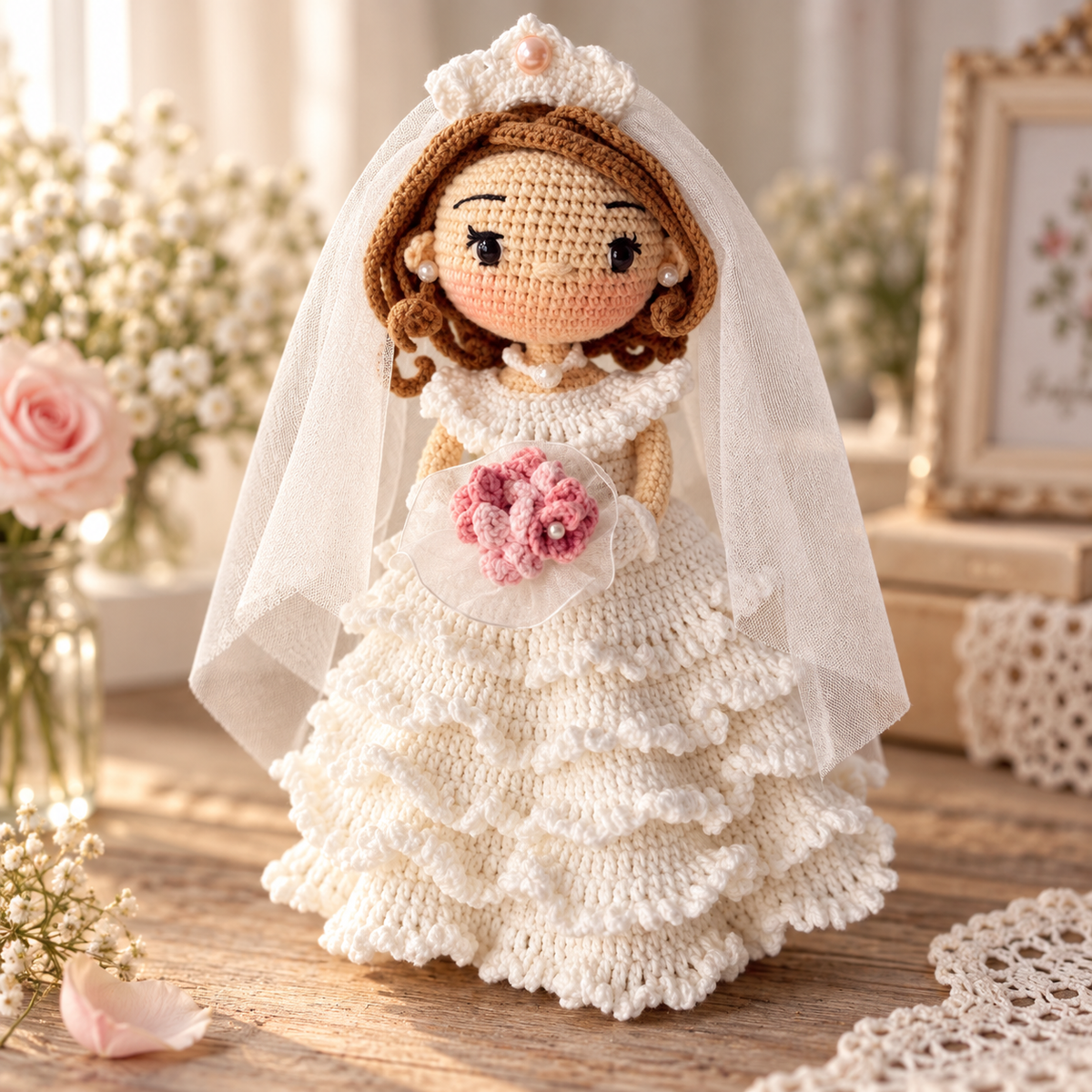 Generated product image - Farrah Bride Doll