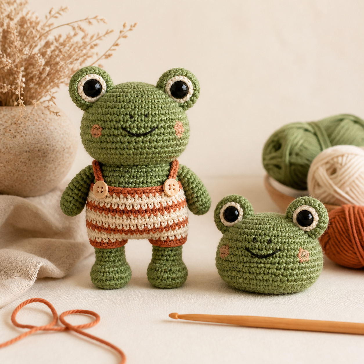 2-in-1 Frog Crochet Pattern