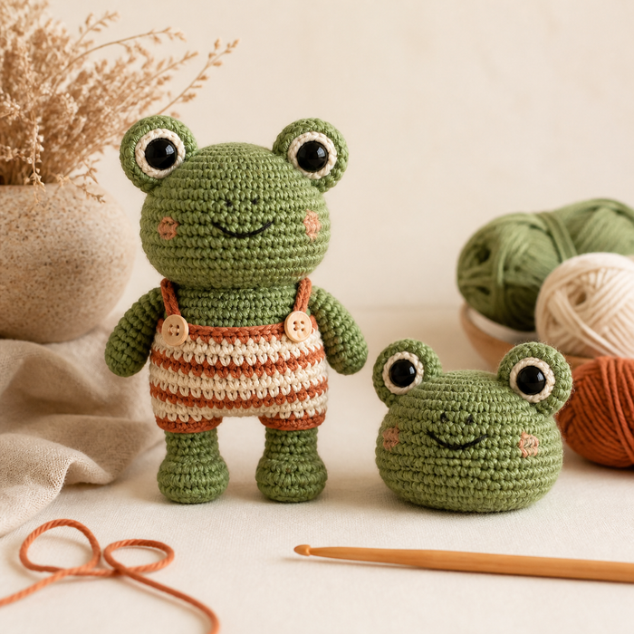 2-in-1 Frog Crochet Pattern