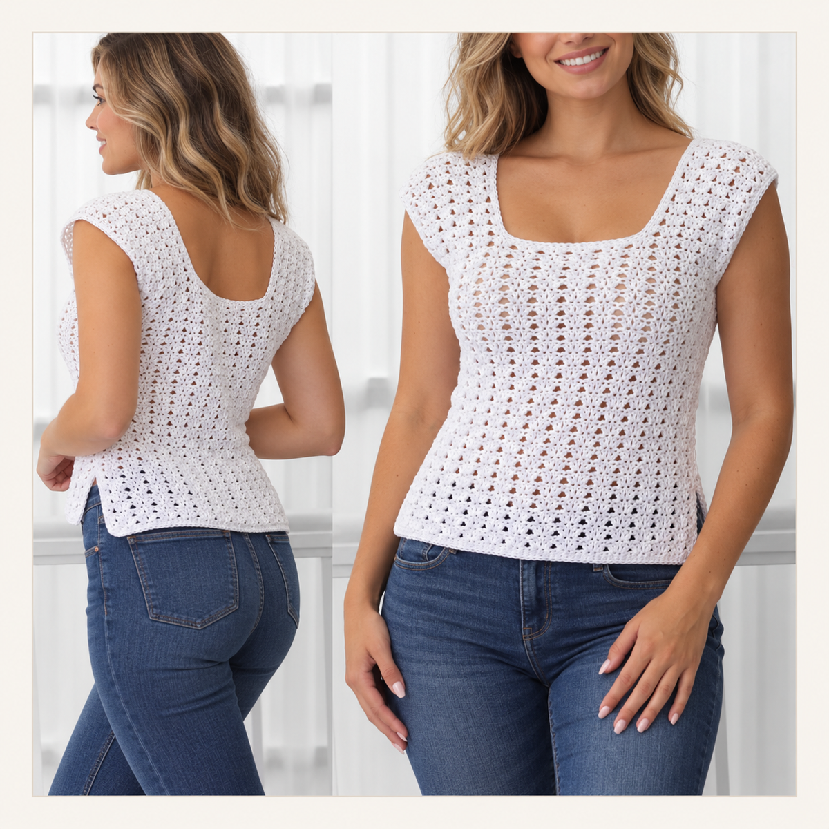 Gabriella Top Crochet Pattern