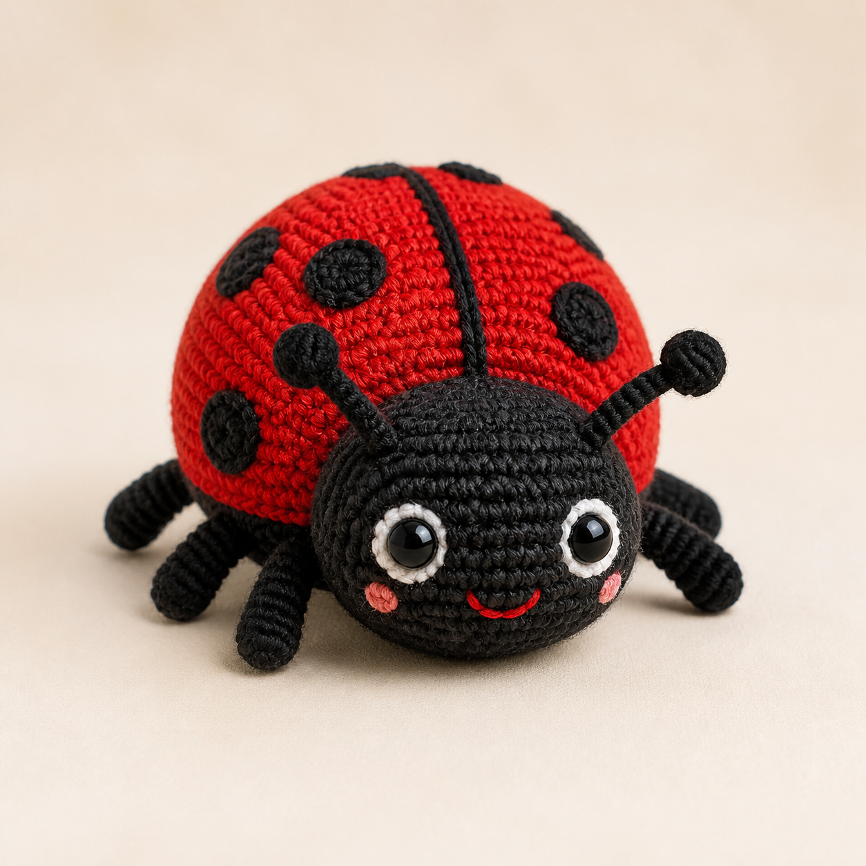 Ladybug Amigurumi Crochet Pattern