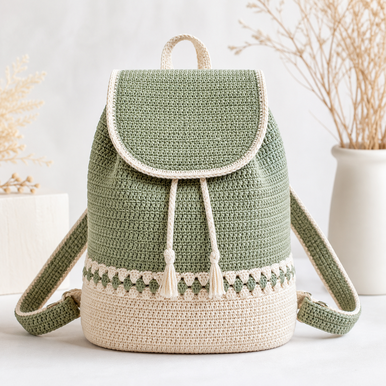Minimalist Crochet Backpack Pattern