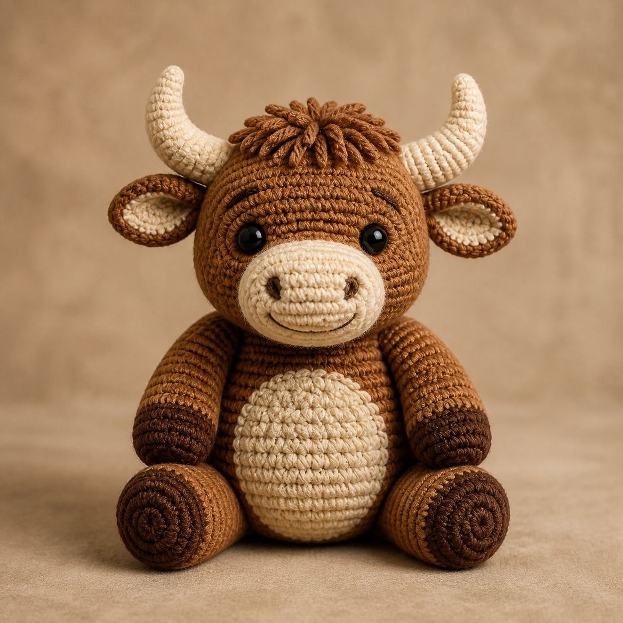 Friendly Ox Amigurumi Crochet Pattern