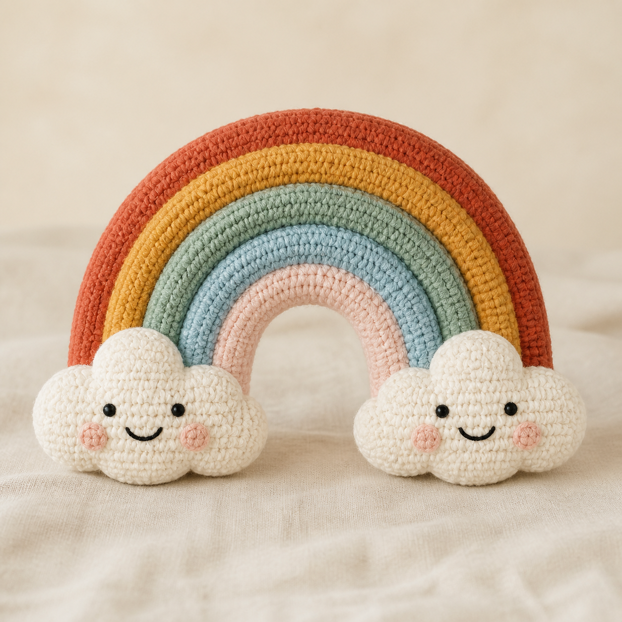 Rainbow Stuffie Crochet Pattern