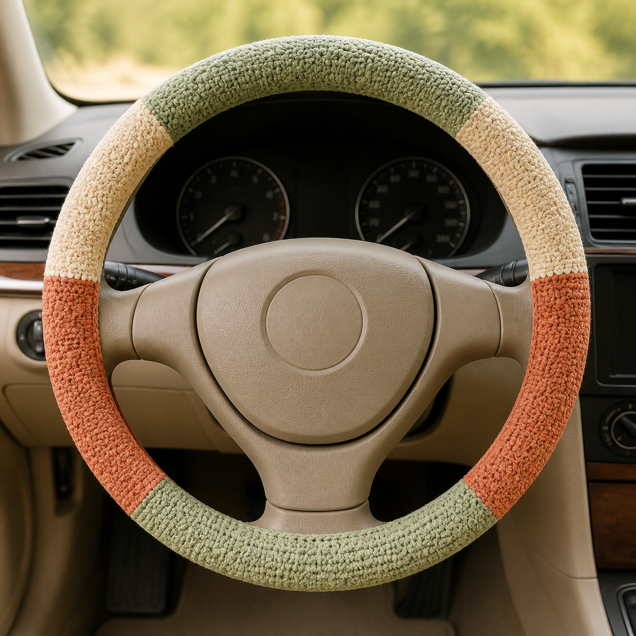Steering Wheel Cover Crochet Pattern