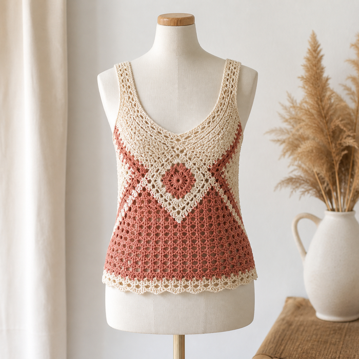 Aestas Summer Top Crochet Pattern
