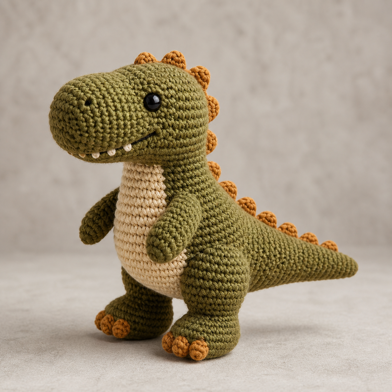 Oliver Tyrannosaurus Amigurumi Crochet Pattern